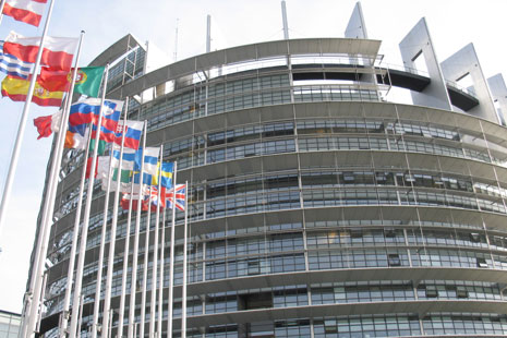 Il Parlamento europeo a Strasburgo