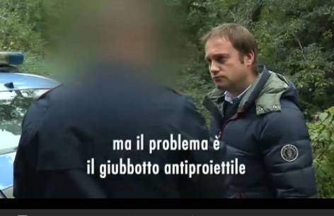 Un fotogramma del servizio di Ballarò