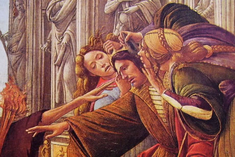 La calunniati Botticelli, particolare