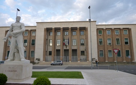 Il Palazzo di Giustizia di Latina