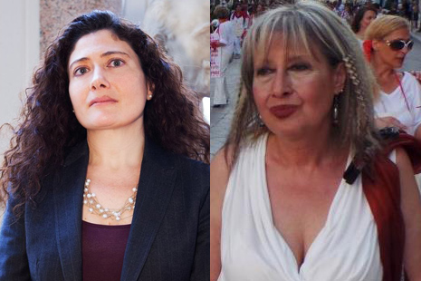 da sinistra: Antonella Napoli e Tea Sisto